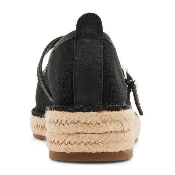 BLONDO Haizley Waterproof Espadrille Mary Jane Flats Shoes Size 7 Black NEW - Picture 5 of 13